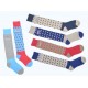 chaussettes point&eacute;es