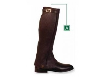 MINI CHAPS EQUI-CONFORT CUIR GRAINE 