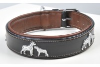 Collier -Motifs- pour chien Hkm