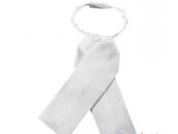 CRAVATTE DE DRESSAGE BLANCHE 