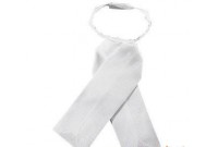 CRAVATTE DE DRESSAGE BLANCHE 