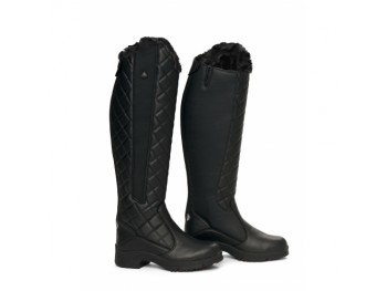 Bottes D'équitation Hiver Mountain Horse - Femme - Taille 6 (UK 4) - Noir - Thermolite