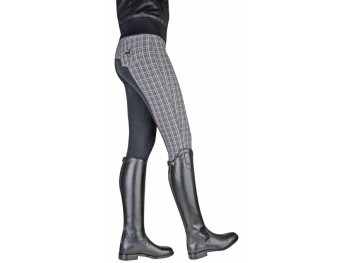 PANTALON HKM CARREAUX FOND PEAU NOUVEAUTE 2010