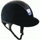 CASQUE SAMSHIELD BLEU MARINE  DESSUS CUIR LISERE BLEU CIEL