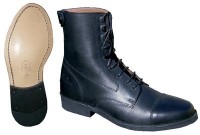 BOOTS A LACETS + ZIP CUIR WALDHAUSEN 