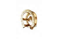 Porte bridon en laiton HKM