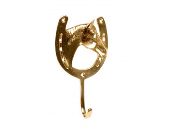 Porte bridon en laiton HKM