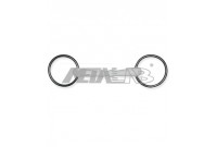 MORS 2 ANNEAUX EN INOX CANON DROIT FLEXI METALAB