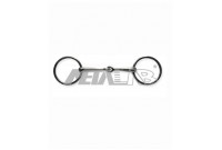 MORS 2 ANNEAUX INOX CAN FIN METALAB
