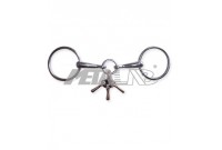 MORS BRISE 2 ANNEAUX INOX AVEC JOUET METALAB