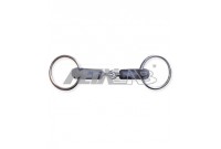 MORS 2 ANNEAUX CANON EN CAOUTCHOUC RIGIDE METALAB