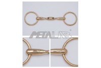 MORS DE BRIDE EN CYPRIUM DOUBLE BRISURE METALAB