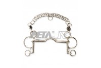 MORS PELHAM INOX PASSAGE DE LANGUE BAS METALAB