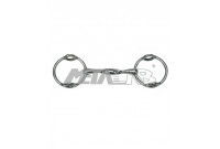 MORT RELEVEUR INOX DOUBLE BRISURE LIEN OVAL CANON PLEIN METALAB
