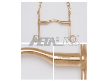 MORS DE BRIDE EN CYPRIUM CANON PLEIN PASSAGE DE LANGUE BAS METALAB