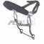 HACKAMORE AMERICAIN INOX MUSEROLLE EN NEOPRENE METALAB