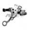 HAKAMORE EN ACIER CHROME MUSEROLLE EN CUIR METALAB