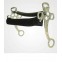 HACKAMORE BIT AVEC CHAINE RECOUVERTE DE NEOPRENE COLLECTION PESSOA METALAB