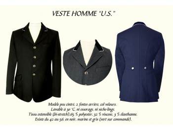 VESTE DE CONCOURS HOMME COMPETITION US KOMUTEKIR
