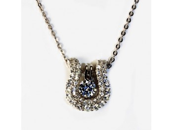PENDENTIf DOUBLE FER A CHEVAL 