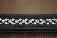 FRONTAL POUR BRIDON AVEC STRASS0