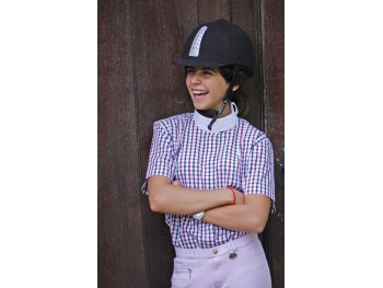 Chemise de concours -Luxembourg &agrave; carreaux- Hkm