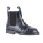 Boots en cuir avec insert élastique HKM