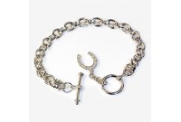 Bracelet avec lien de Belcher ovale Falabella 