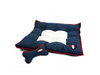 Panier pour chien avec peluche os KINGSLAND