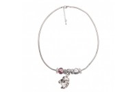 Collier Fashion avec motif cheval