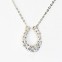 PENDENTIF EN FORME DE FER A CHEVAL STRASS