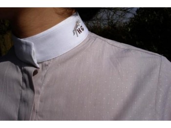 CHEMISE DE CONCOURS DAME MANCHES COURTES HERVE GODIGNON