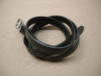 Etrivi&egrave;res recouvertes de cuir Godignon